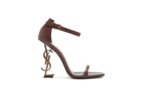 brown ysl|YSL brown heels.